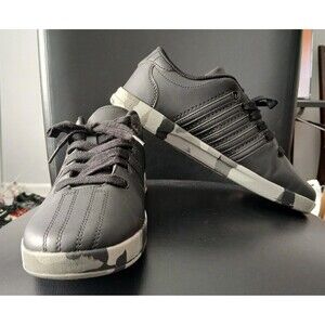 K-Swiss. Black/Camo. Athletic Men Sneakers. Size 7/ Women Size 8.5.